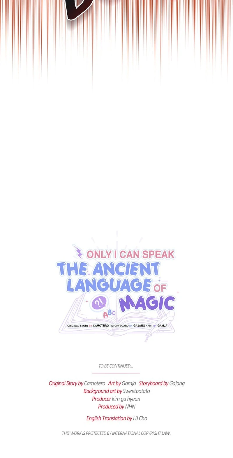 Only I Can Speak the Ancient Language of Magic Chapter 86 - page 72