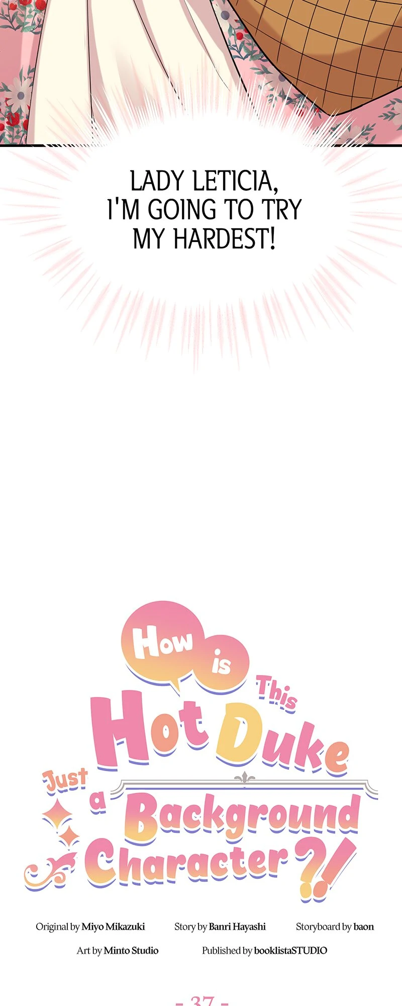How is This Hot Duke Just a Background Character?! Chapter 37 - page 3