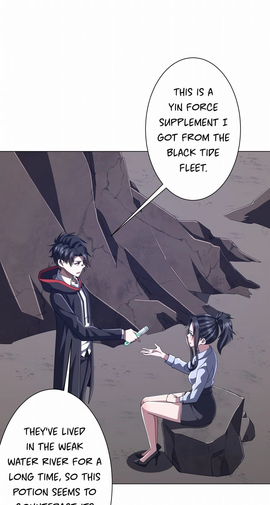 With My Netherworld Trillions, Game On! Chapter 118 - page 54