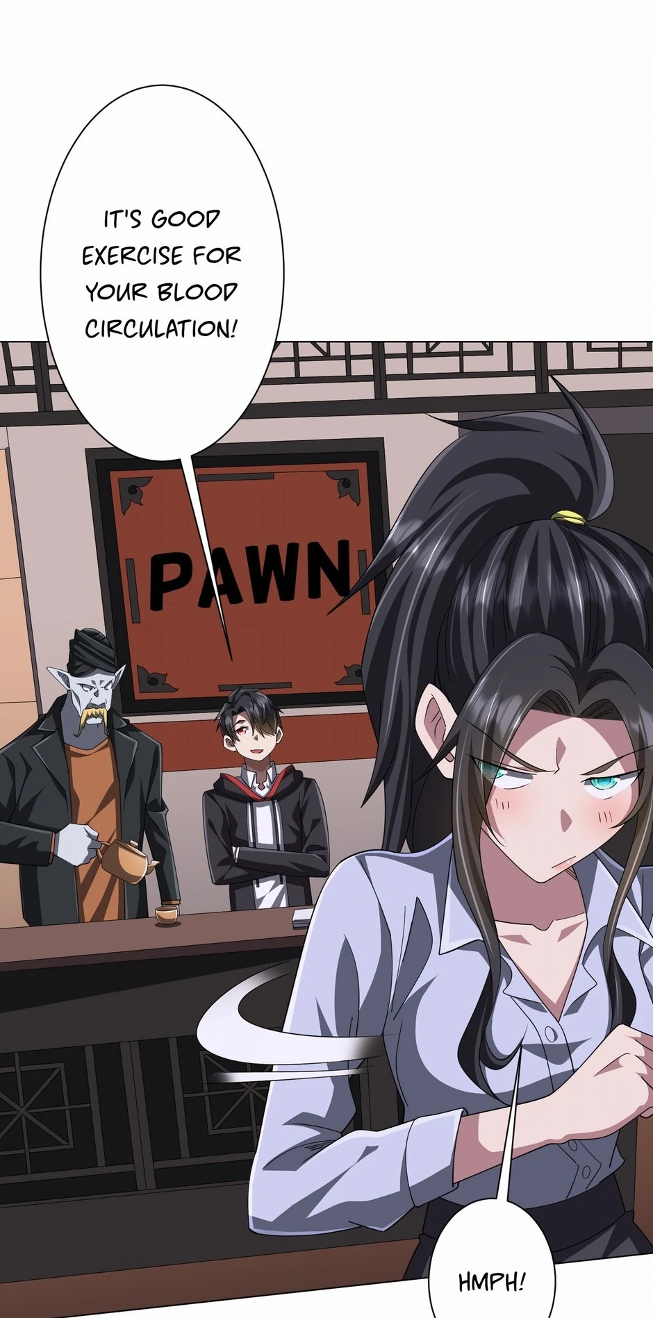 With My Netherworld Trillions, Game On! Chapter 120 - page 35
