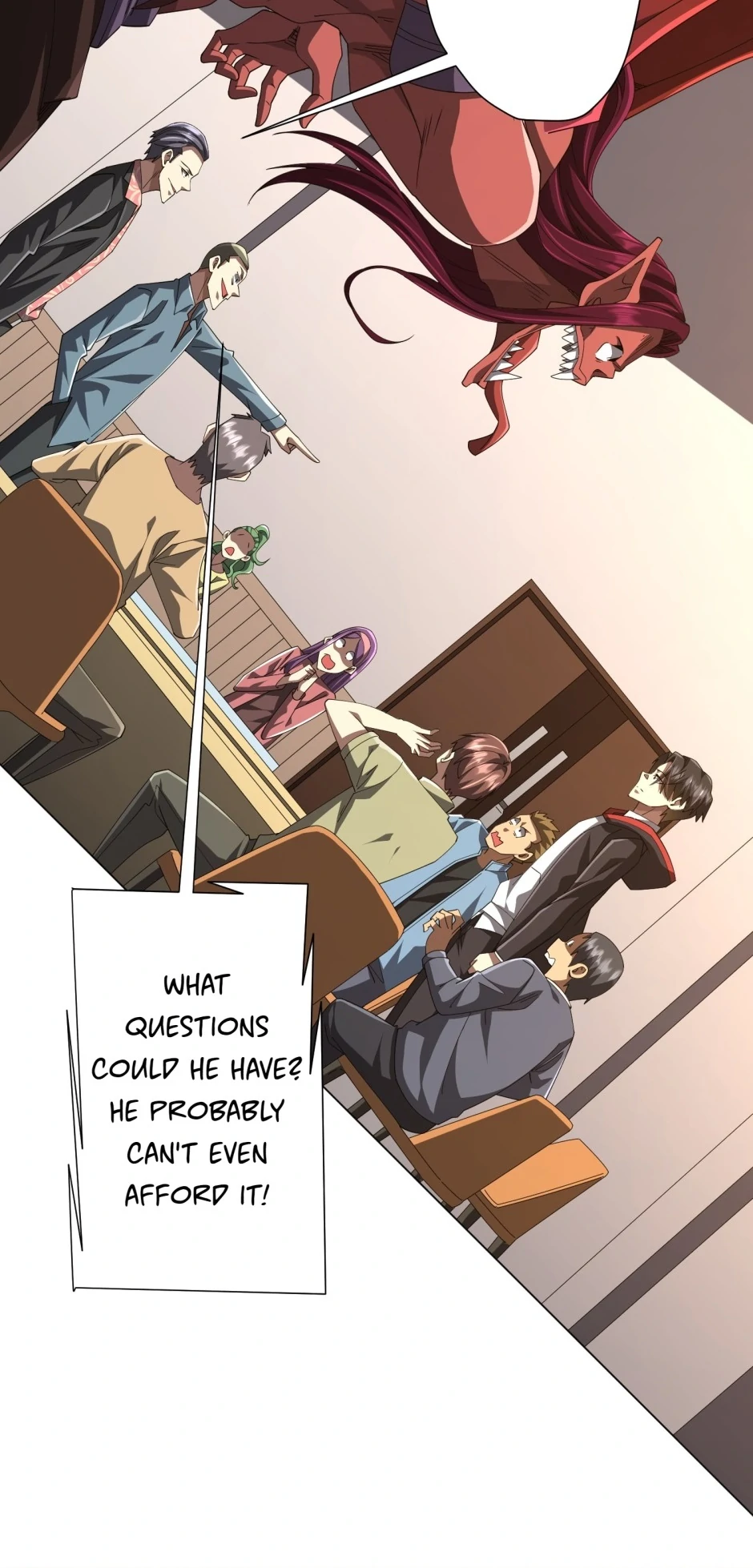 With My Netherworld Trillions, Game On! Chapter 124 - page 10