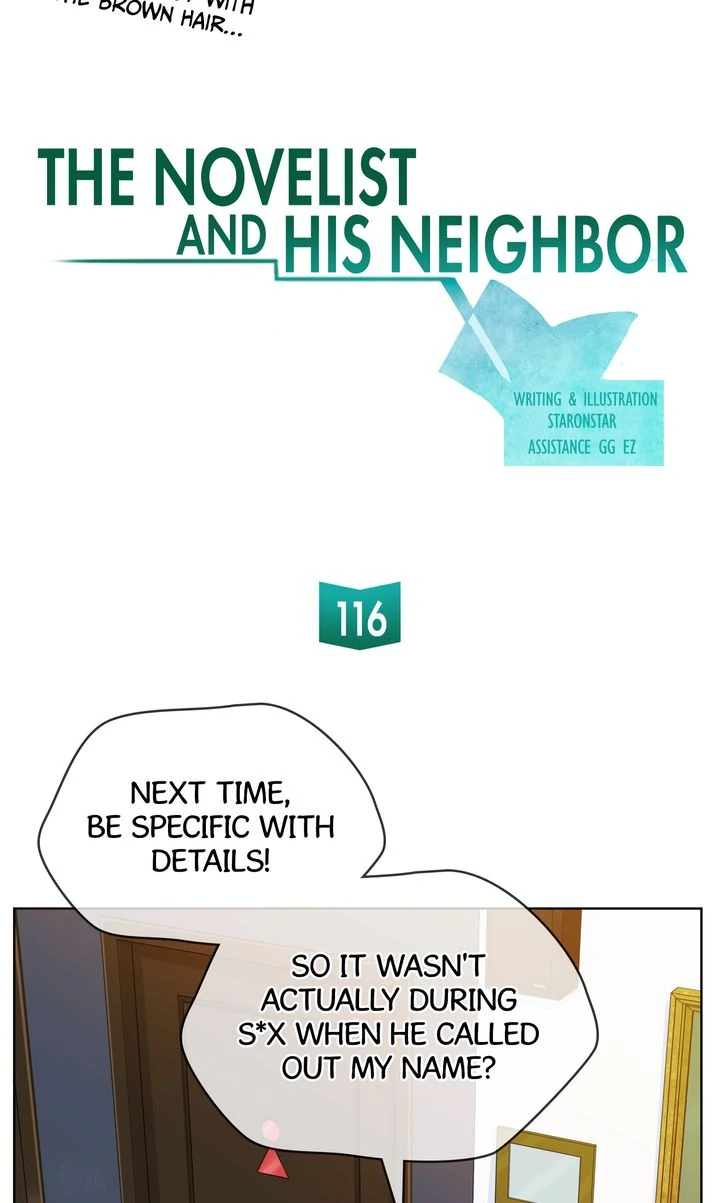 The Strange Story of a Guy Next Door And a Novelist Chapter 116 - page 4