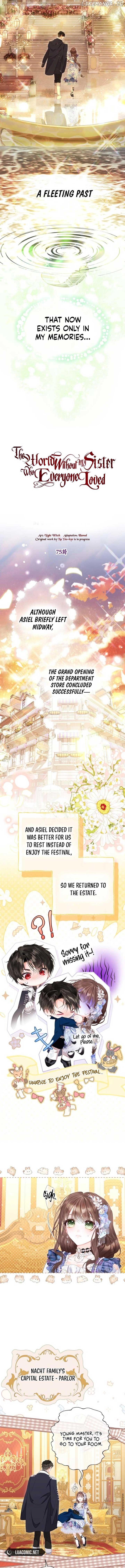The World Without My Sister Who Everyone Loved Chapter 75 - page 2