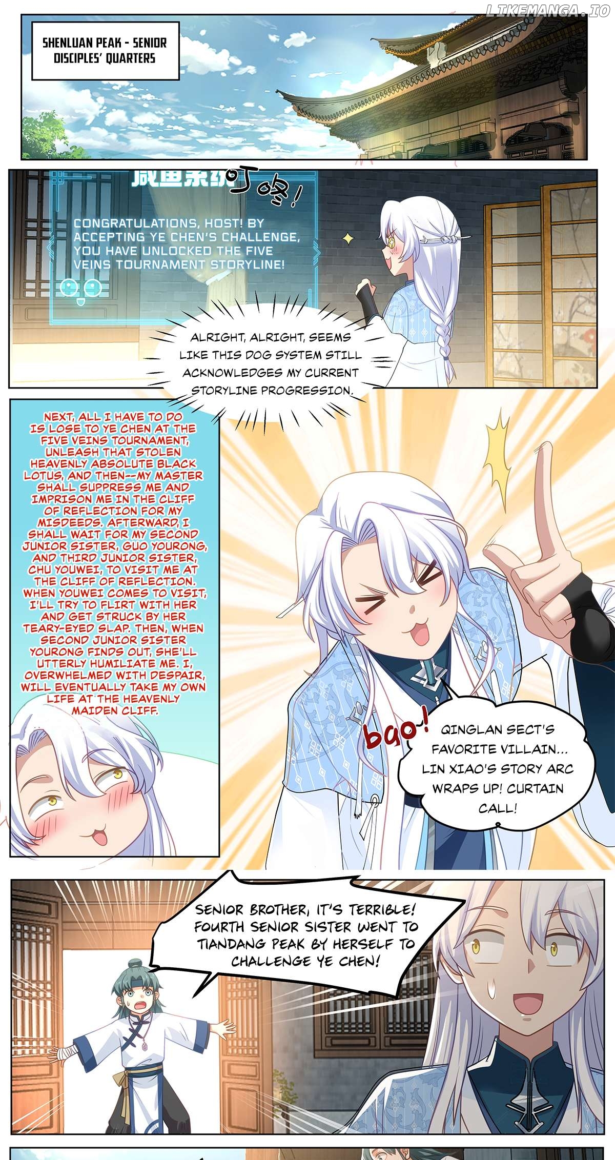 The Great Villain Senior Brother and All of His Yandere Junior Sisters Chapter 49 - page 3