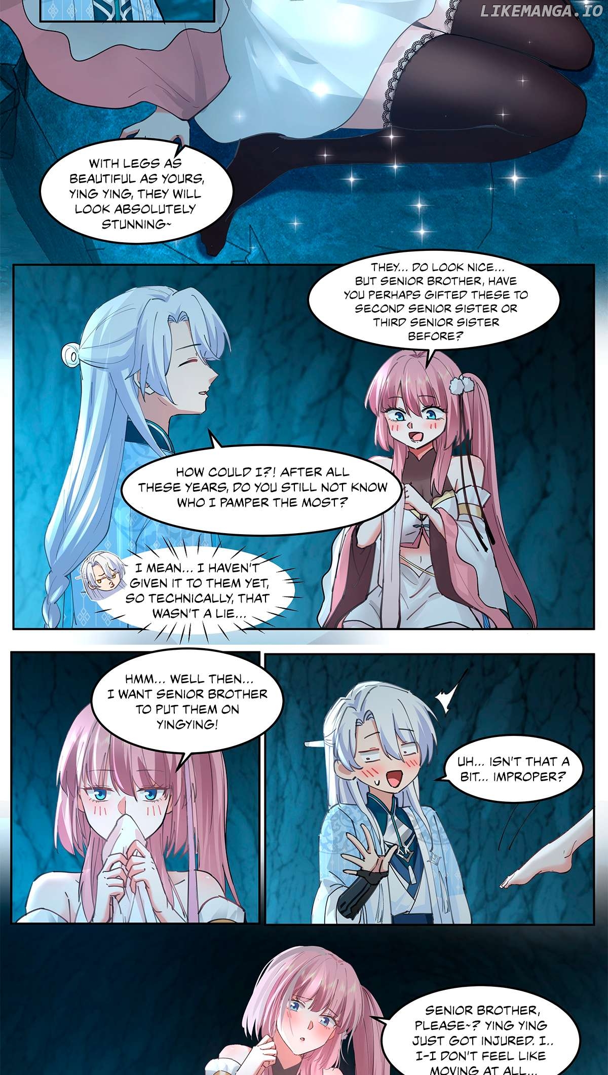 The Great Villain Senior Brother and All of His Yandere Junior Sisters Chapter 52 - page 4