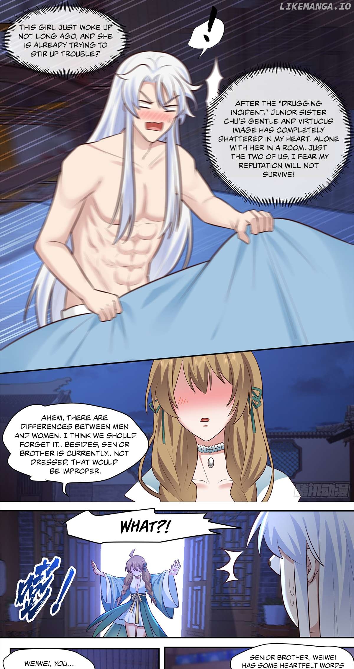 The Great Villain Senior Brother and All of His Yandere Junior Sisters Chapter 65 - page 9
