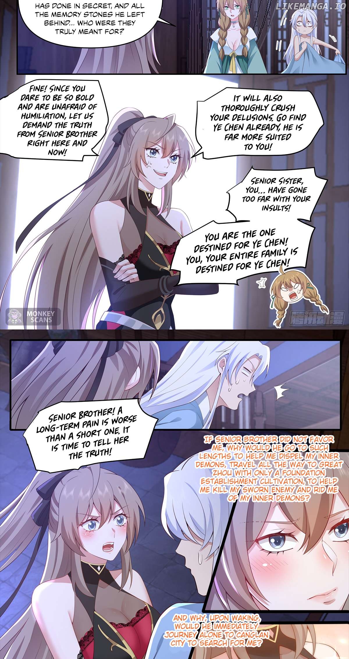 The Great Villain Senior Brother and All of His Yandere Junior Sisters Chapter 66 - page 7
