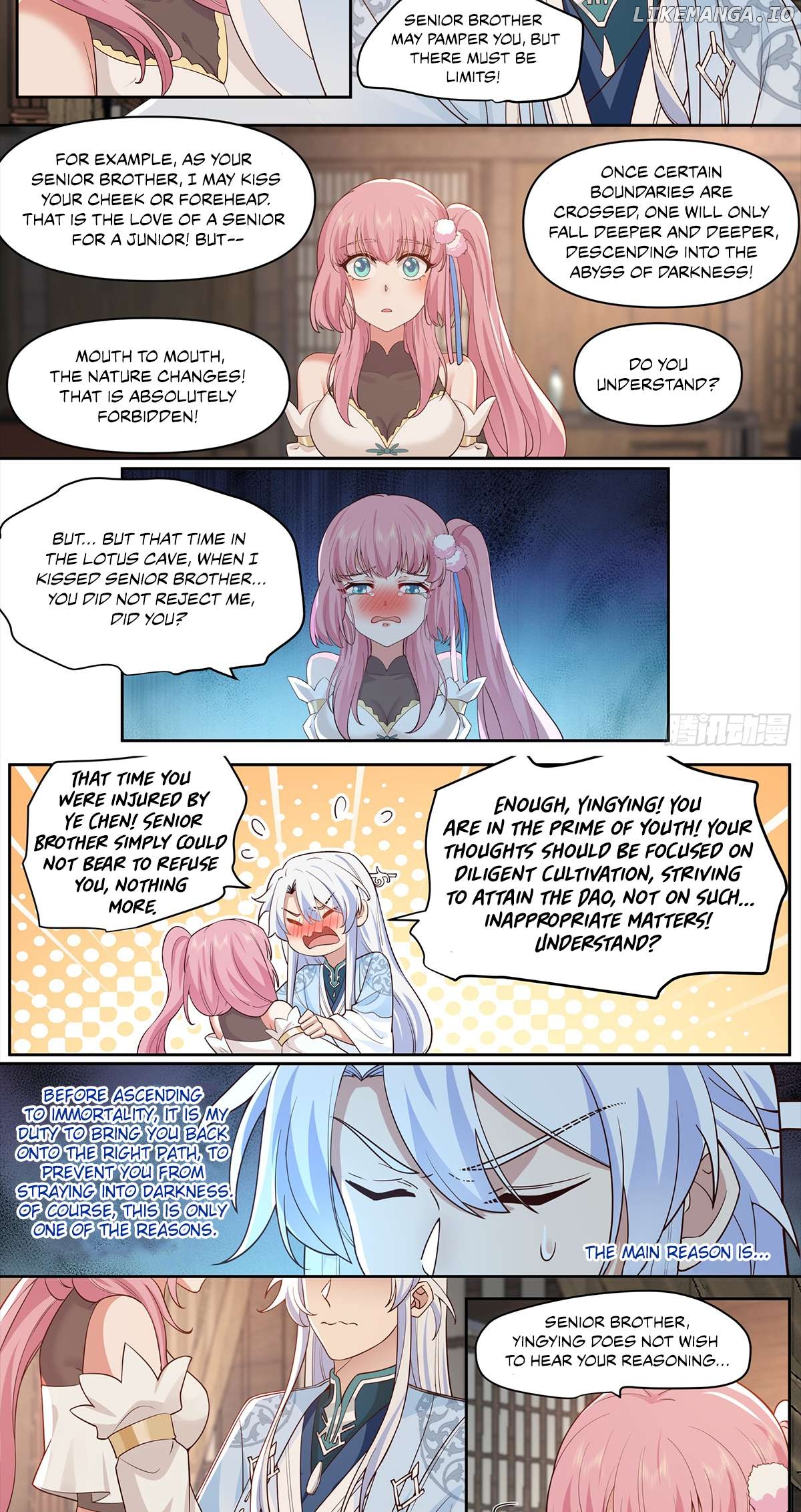 The Great Villain Senior Brother and All of His Yandere Junior Sisters Chapter 68 - page 4