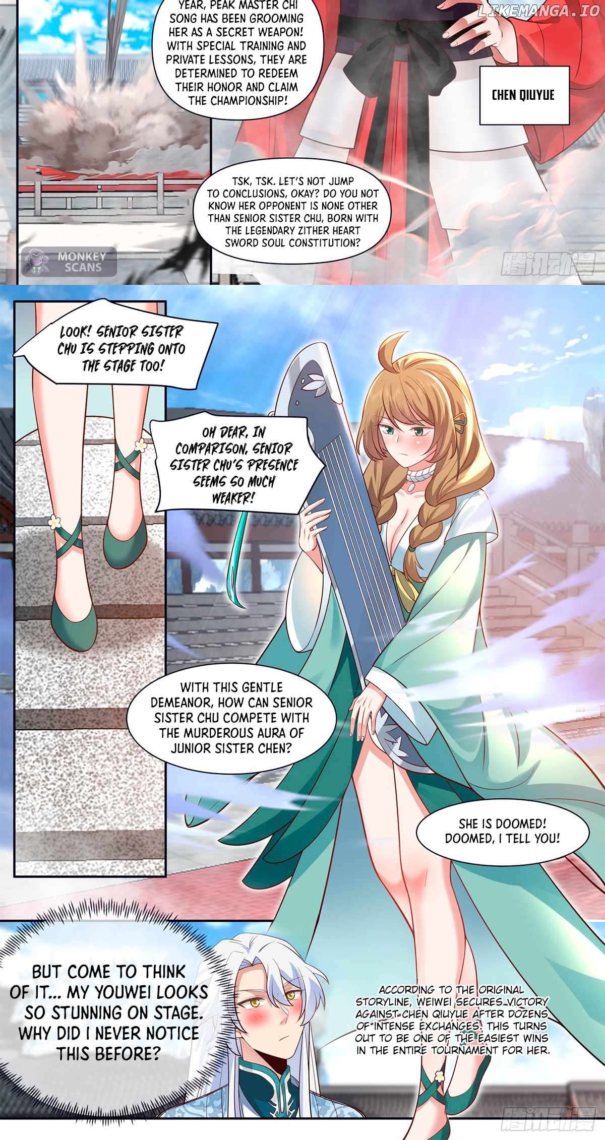 The Great Villain Senior Brother and All of His Yandere Junior Sisters Chapter 73 - page 8
