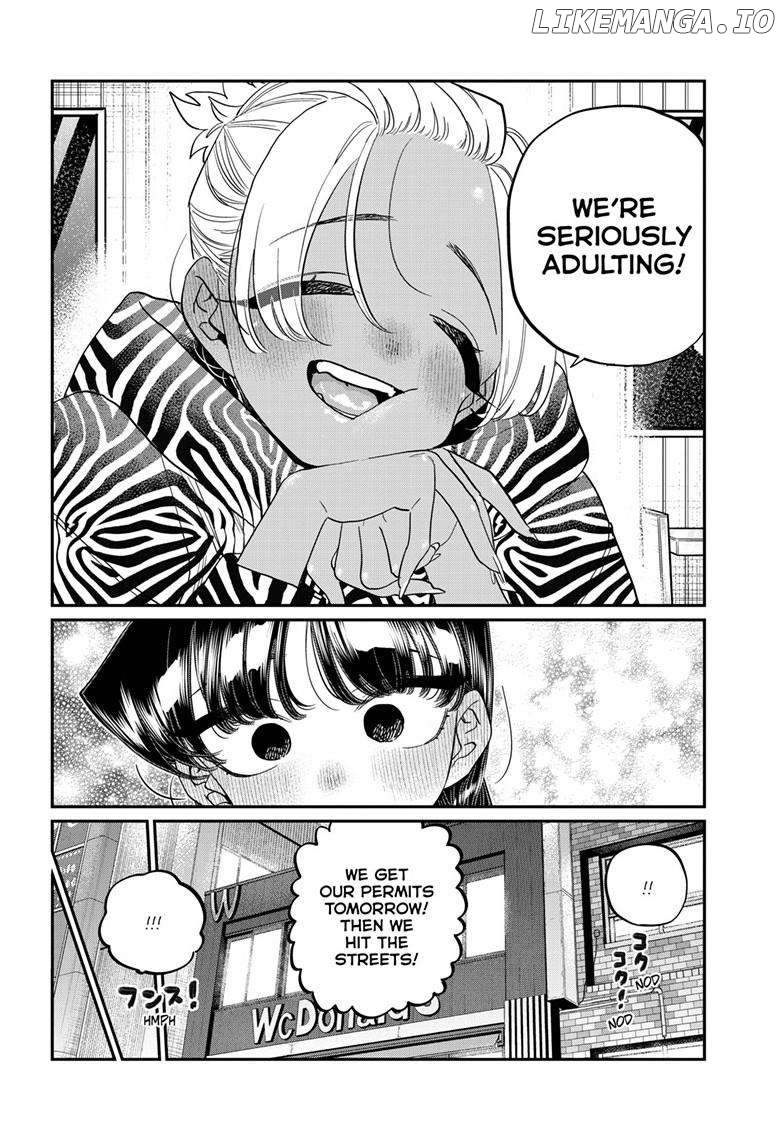 Komi-san wa Komyushou Desu Chapter 489 - page 17
