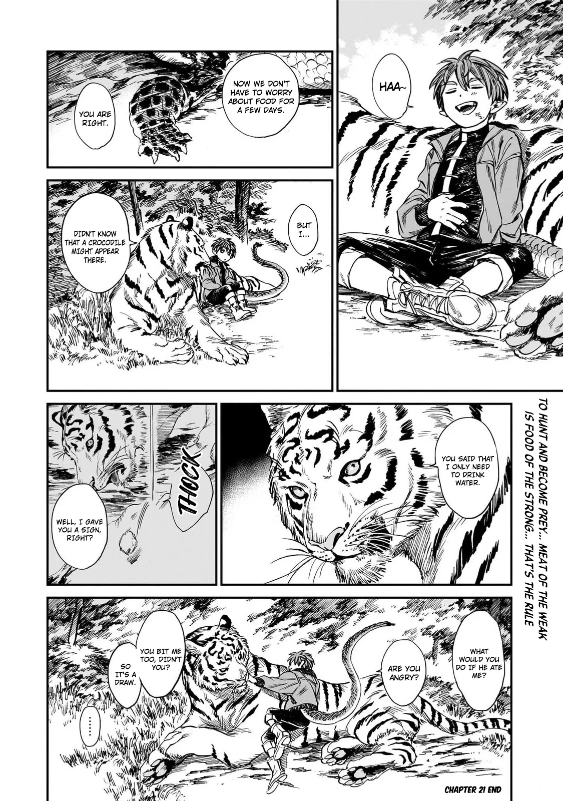 The Tiger Still Won’t Eat The Dragon Chapter 21 - page 23