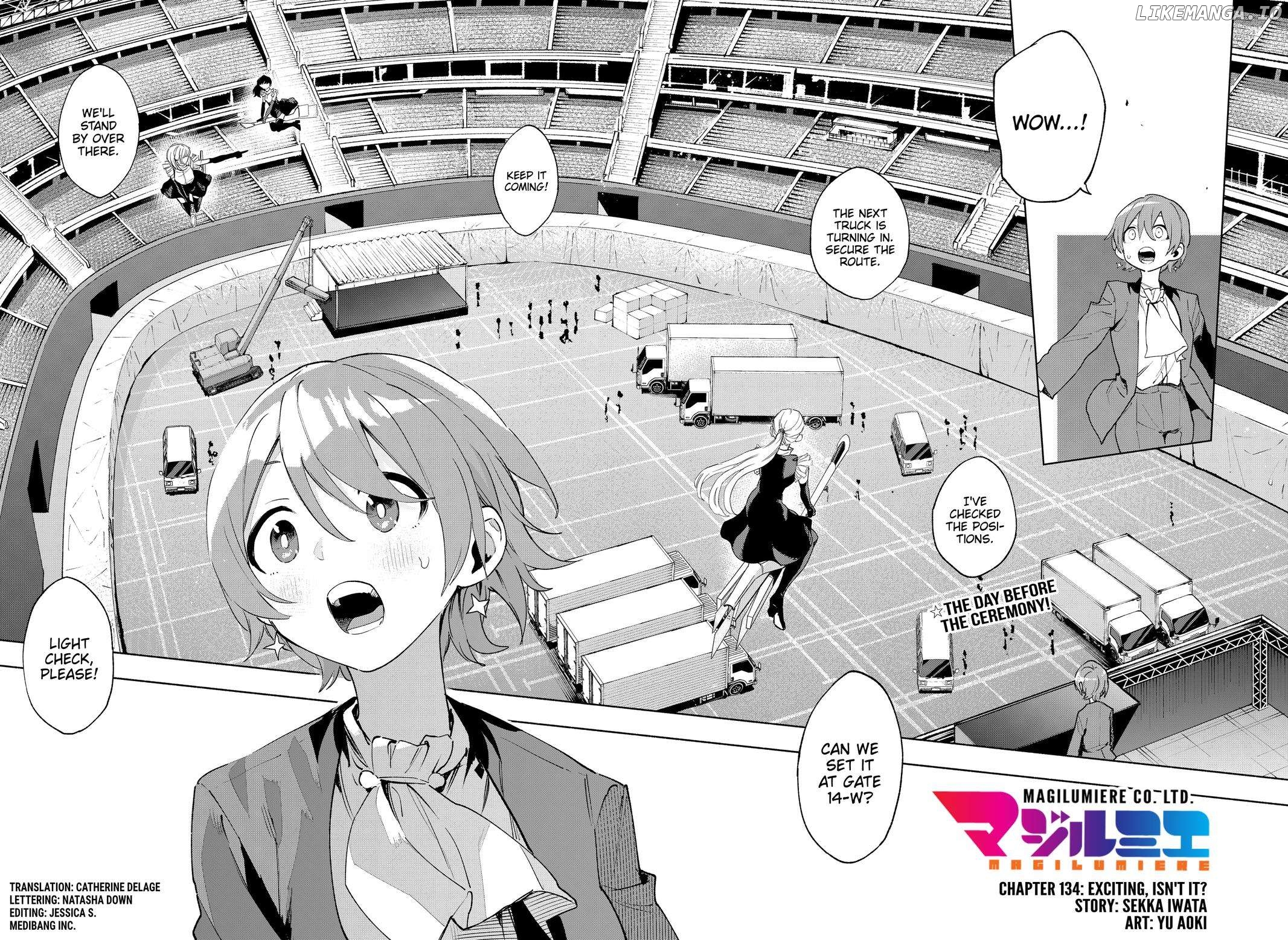 Kabushiki Gaisha Magi Lumiere Chapter 134 - page 2