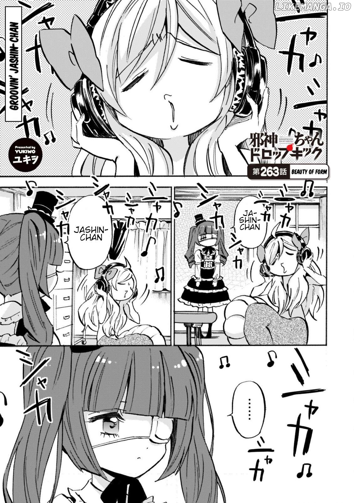 Jashin-chan Dropkick Chapter 268 - page 1