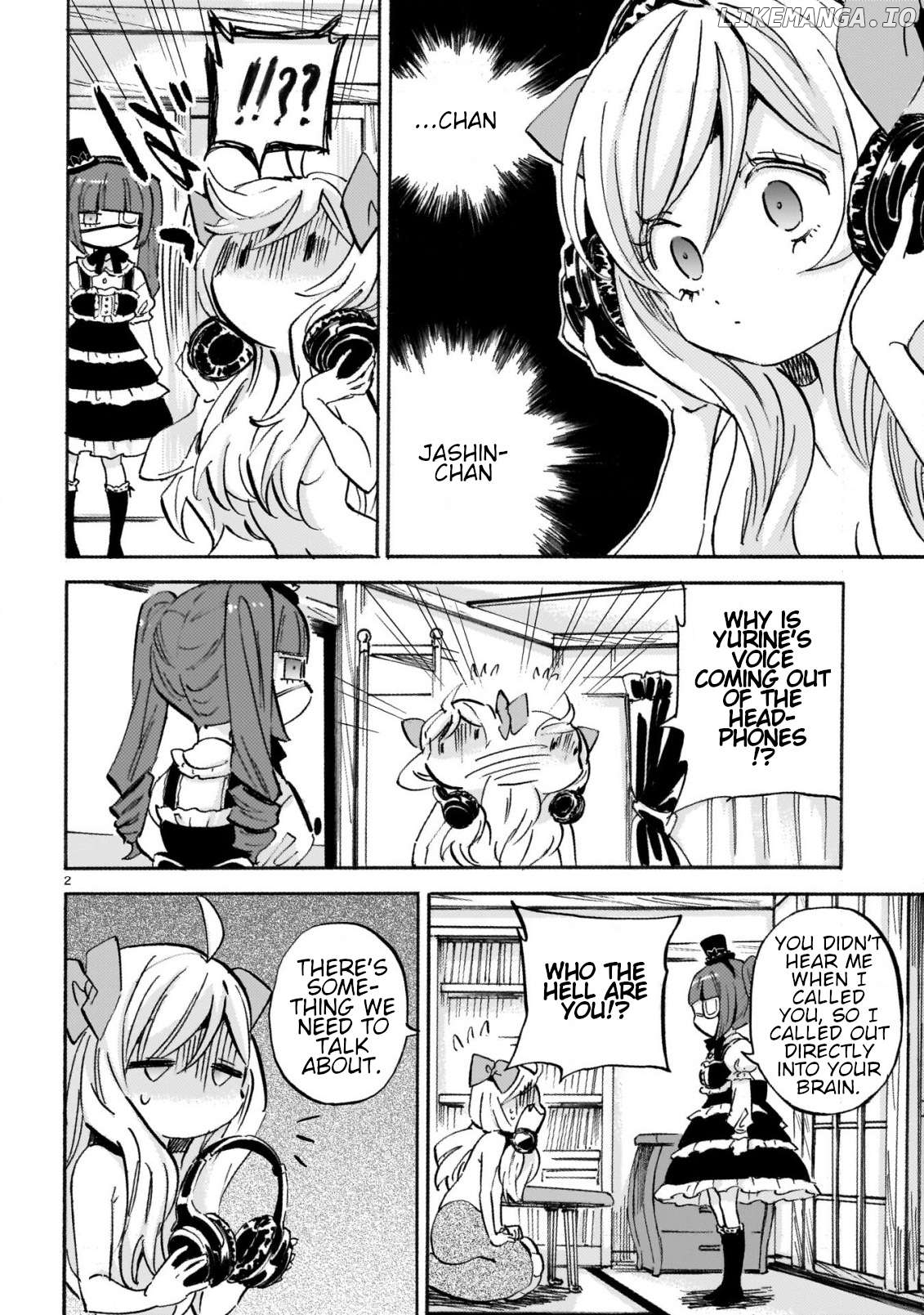 Jashin-chan Dropkick Chapter 268 - page 2