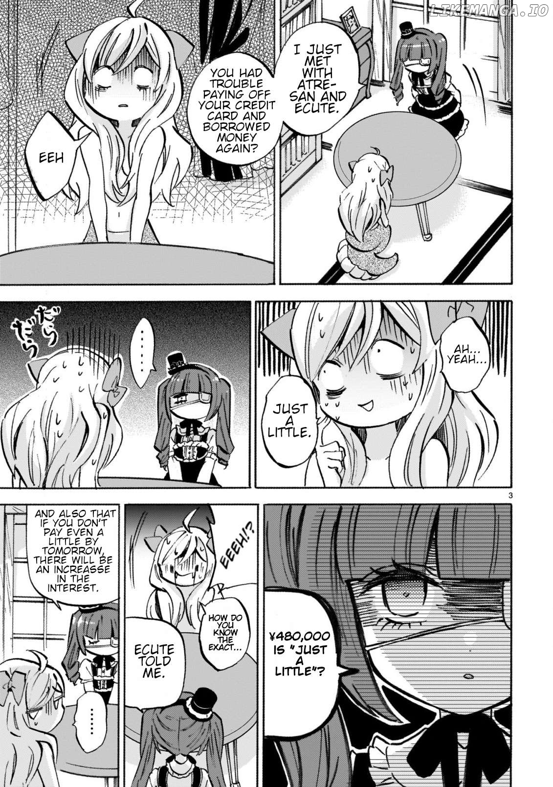 Jashin-chan Dropkick Chapter 268 - page 3