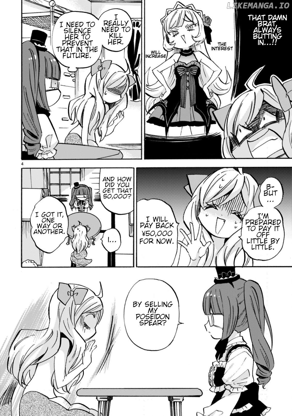 Jashin-chan Dropkick Chapter 268 - page 4