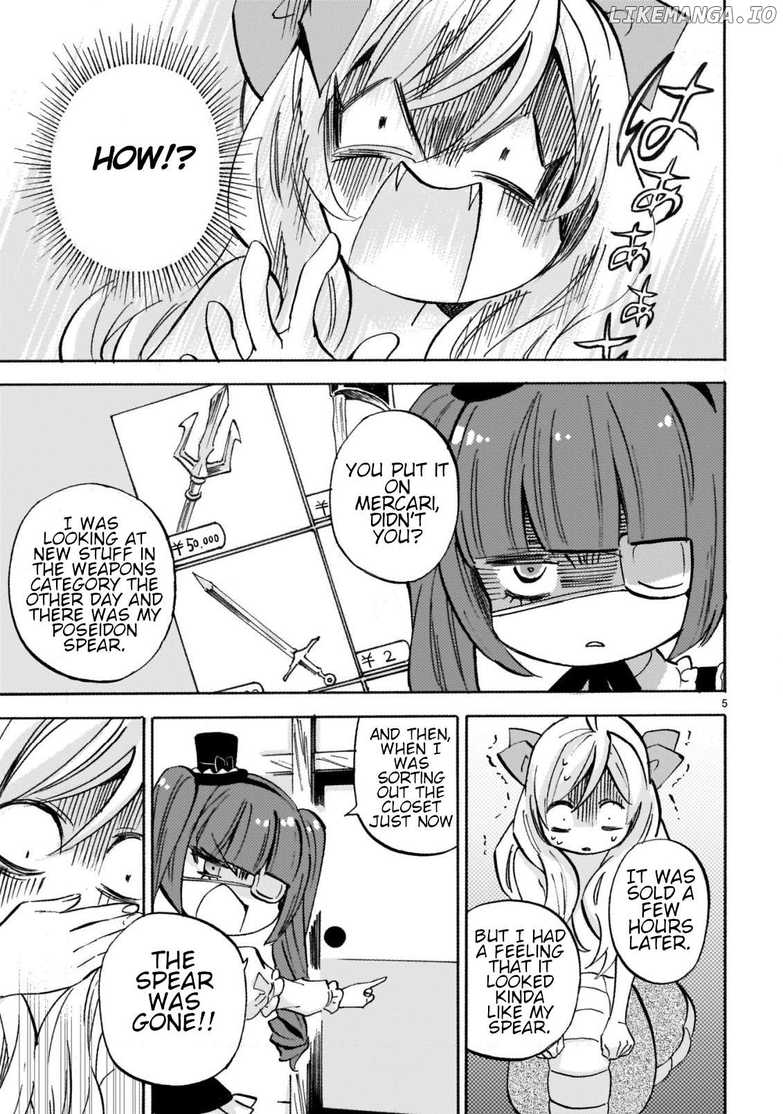Jashin-chan Dropkick Chapter 268 - page 5