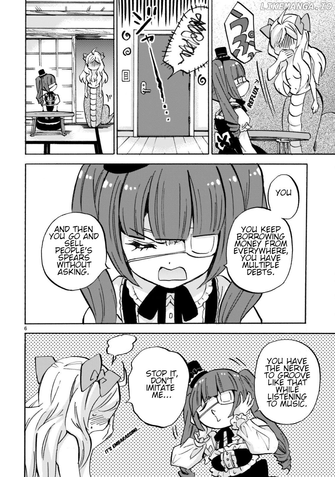 Jashin-chan Dropkick Chapter 268 - page 6