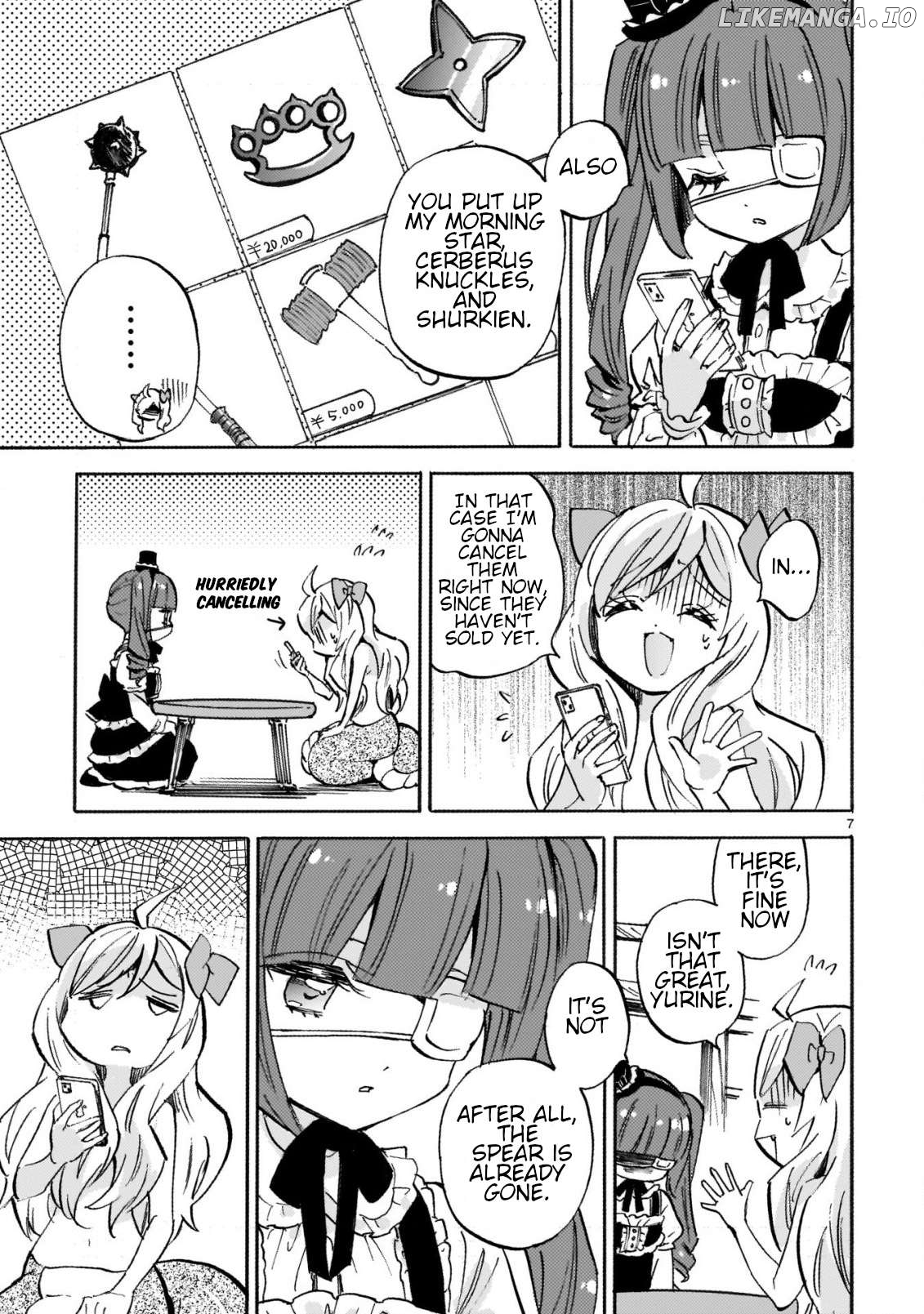Jashin-chan Dropkick Chapter 268 - page 7