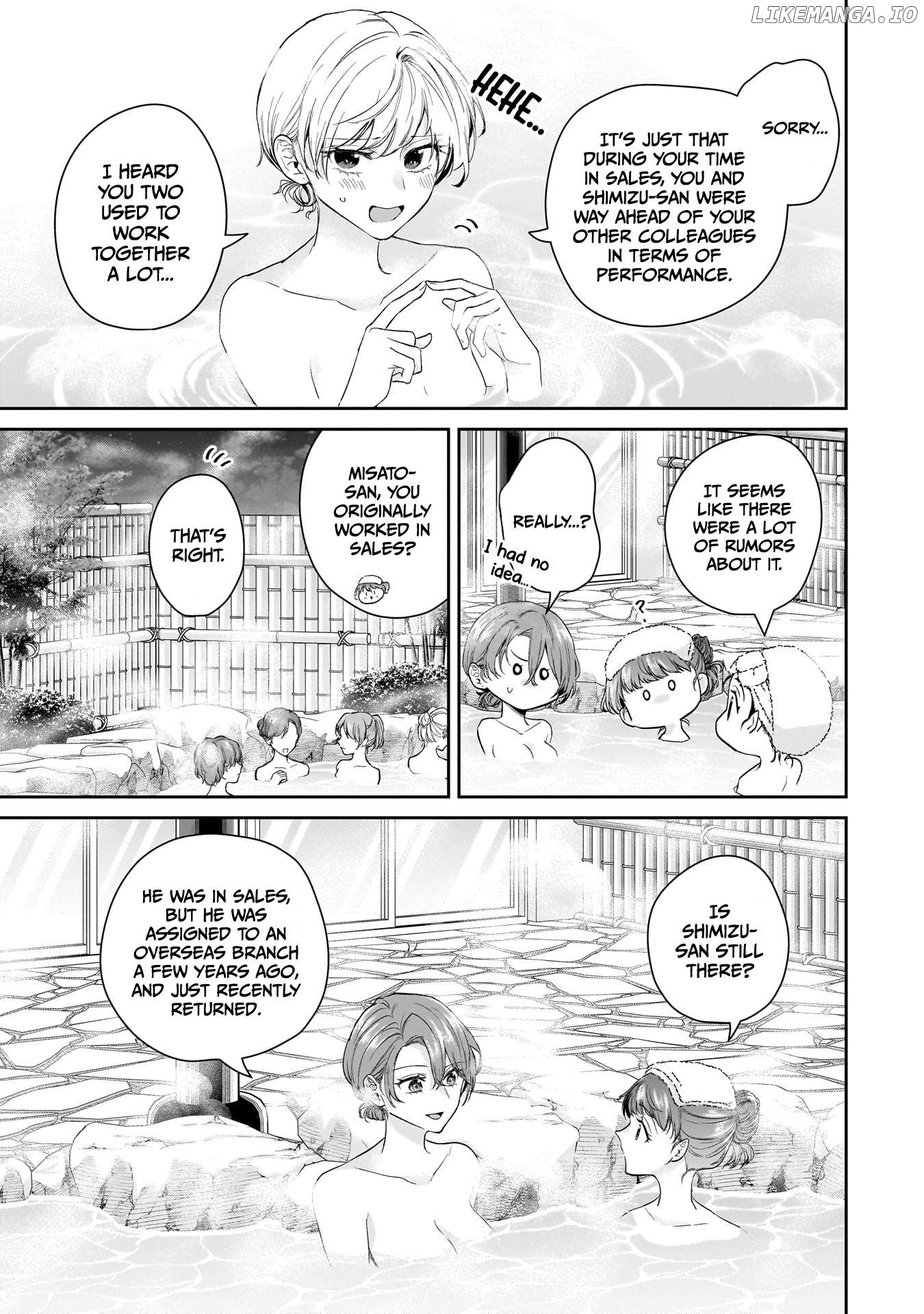 Misato-San Is A Bit Cold Towards Her Boss Who Pampers Chapter 24 - page 3