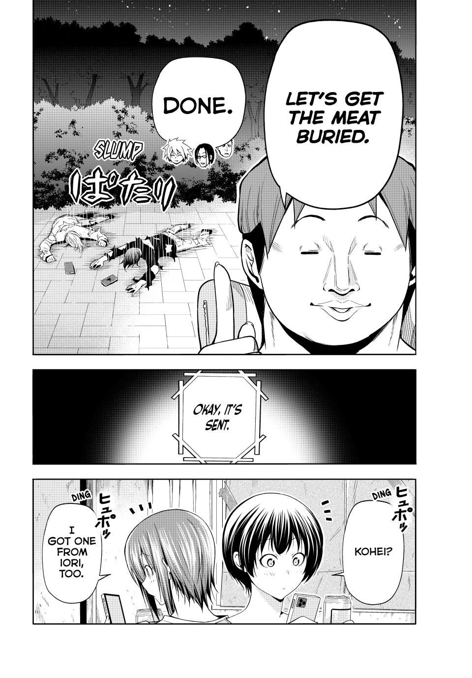 Grand Blue Chapter 98 - page 34