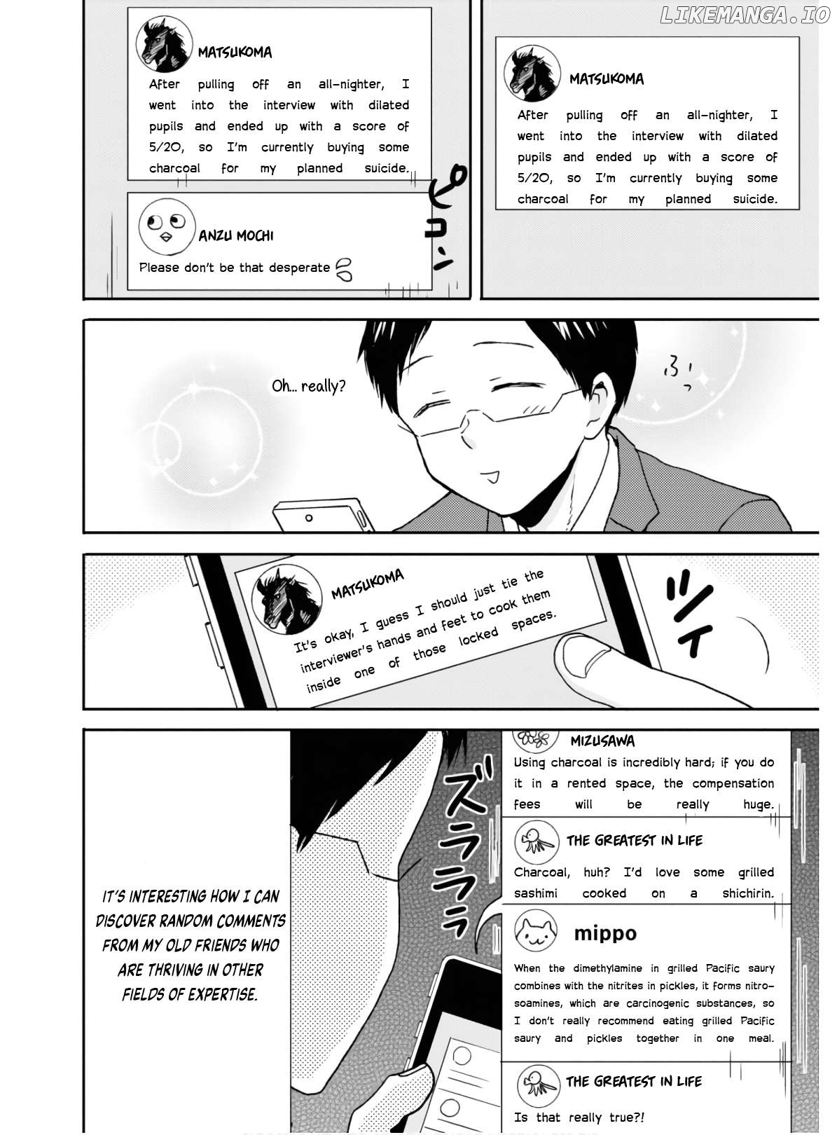 Nietzsche-sensei - Konbini ni, Satori Sedai no Shinjin ga Maiorita Chapter 54 - page 3