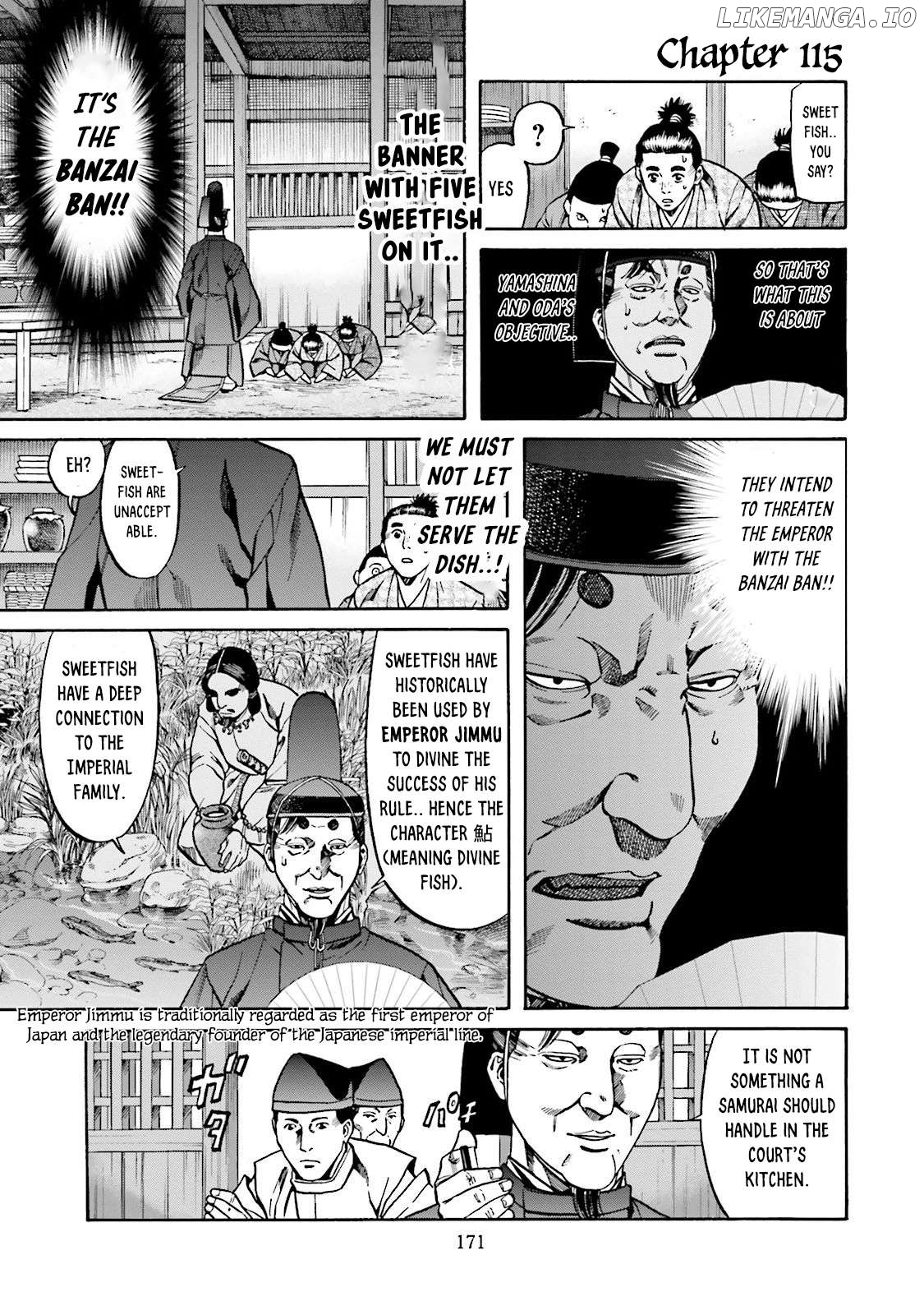 Nobunaga no Chef Chapter 115 - page 2