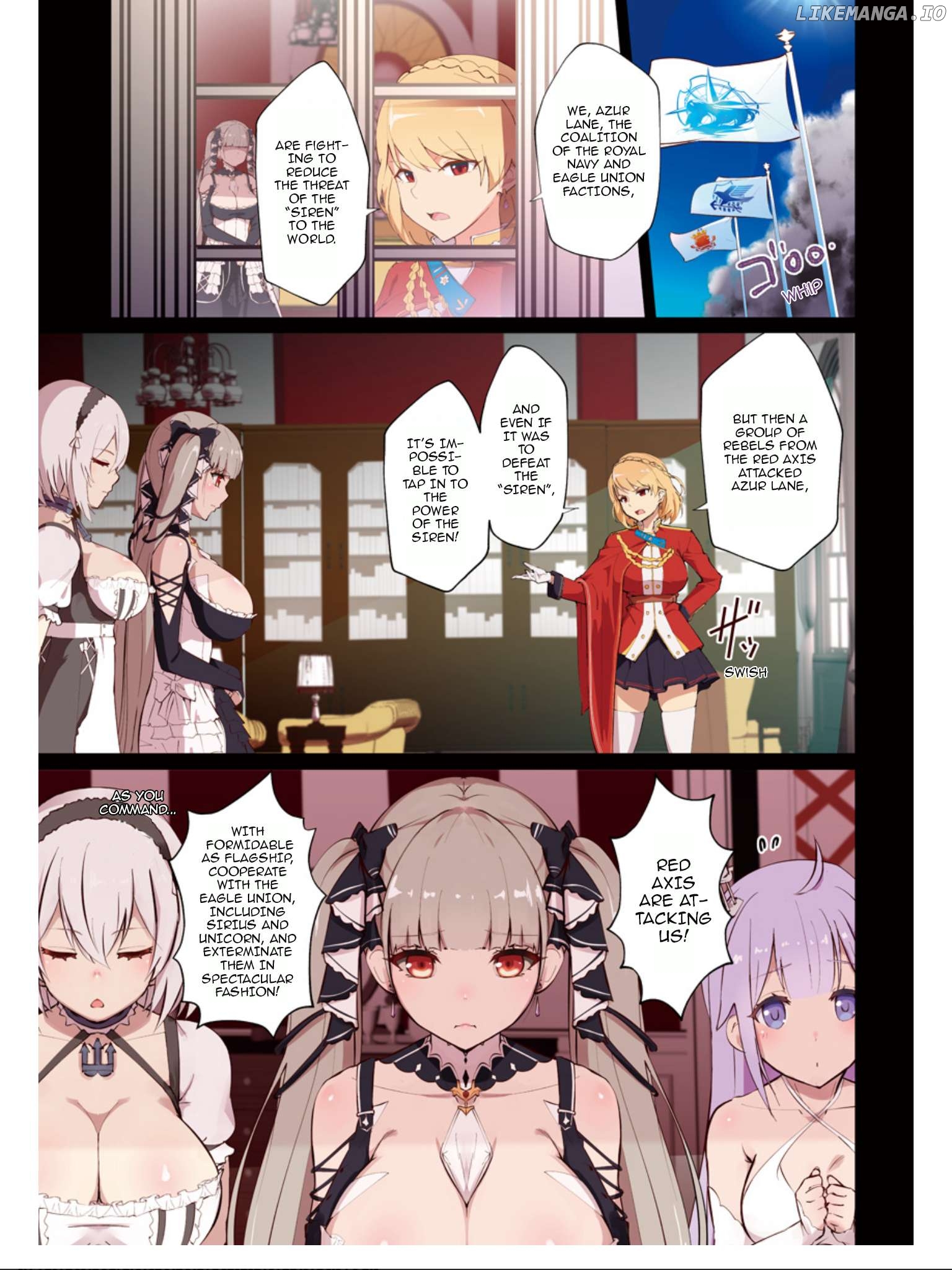 Azur Lane The Animation: Vacations Chapter 23 - page 4