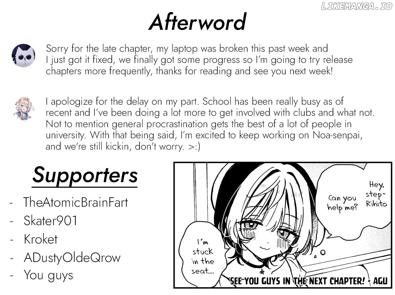 Noa-Senpai Wa Tomodachi. Chapter 36 - page 20
