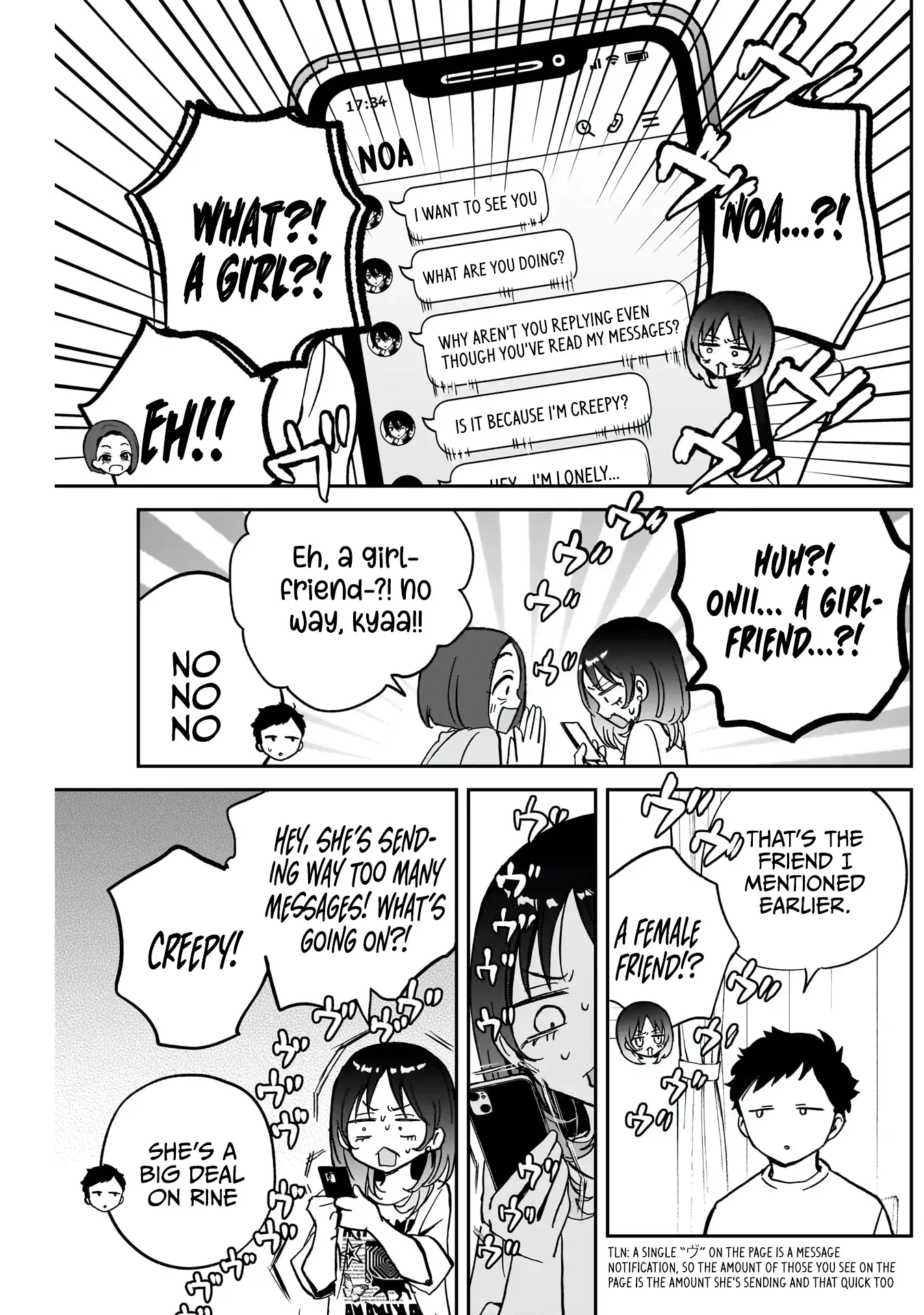 Noa-Senpai Wa Tomodachi. Chapter 37 - page 9