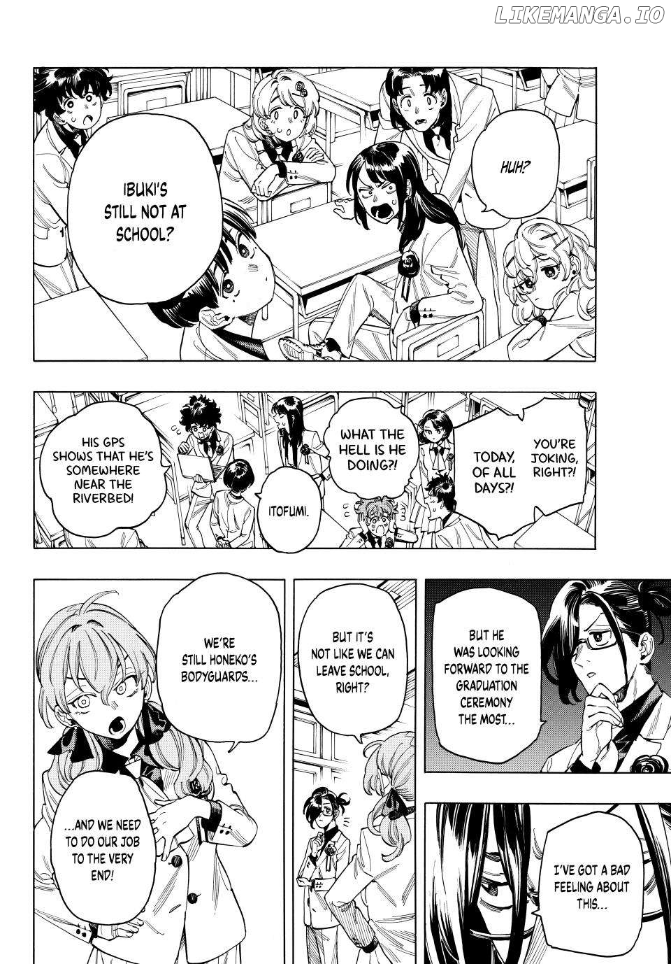 Akabane Honeko No Bodyguard Chapter 102 - page 4