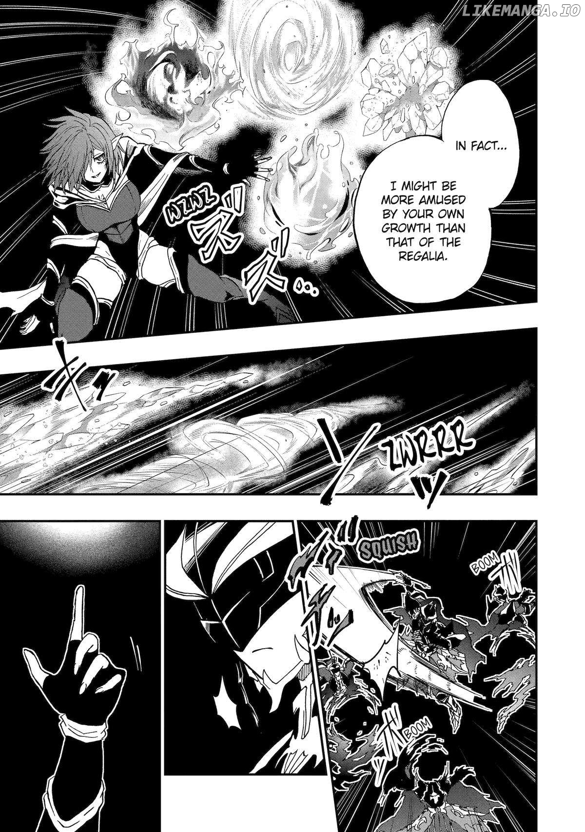 Ankoku Kishino no Ore desu Ga Saikyou no Hijiri Kishi wo Mezashimasu Chapter 71 - page 11