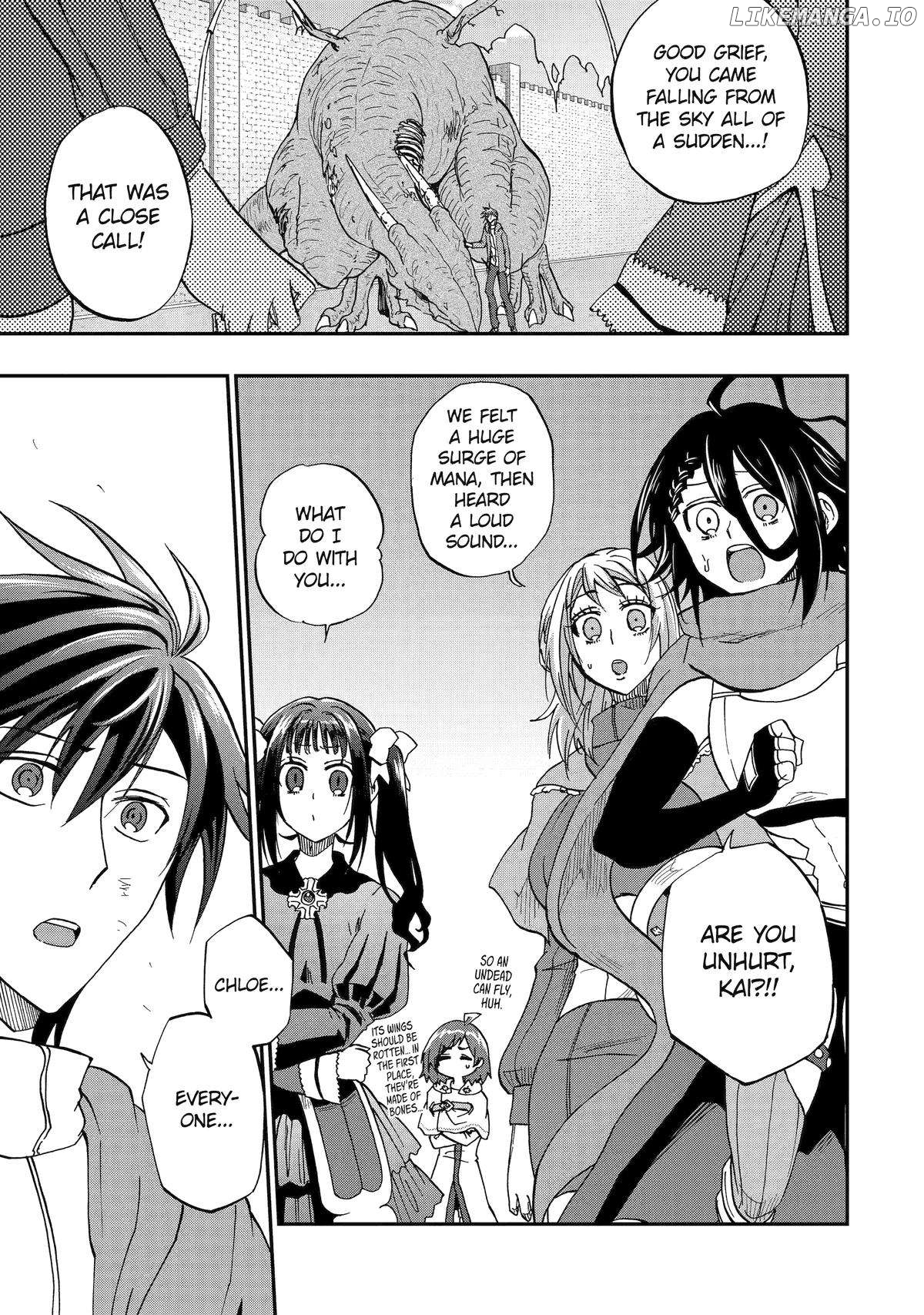 Ankoku Kishino no Ore desu Ga Saikyou no Hijiri Kishi wo Mezashimasu Chapter 71 - page 17