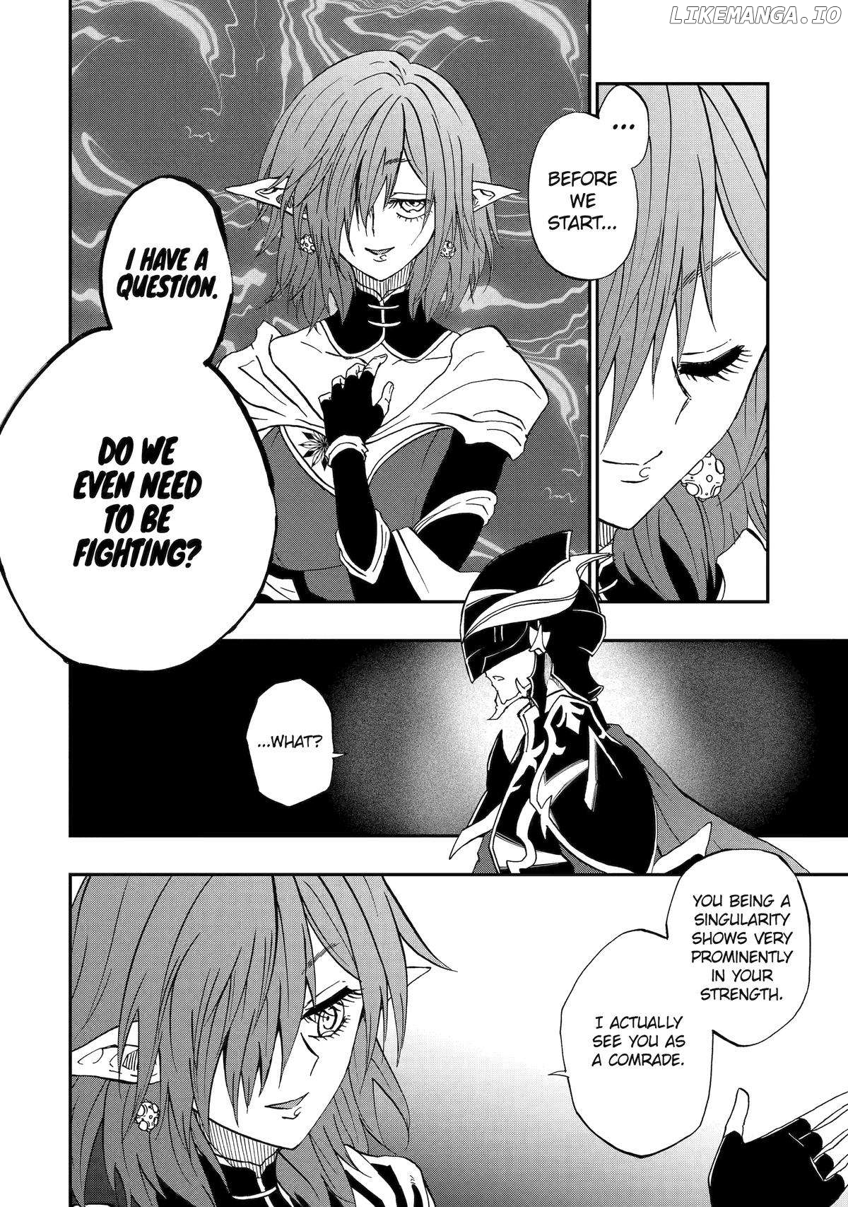 Ankoku Kishino no Ore desu Ga Saikyou no Hijiri Kishi wo Mezashimasu Chapter 71 - page 2