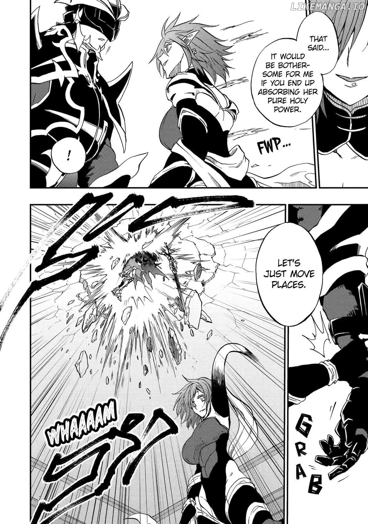 Ankoku Kishino no Ore desu Ga Saikyou no Hijiri Kishi wo Mezashimasu Chapter 71 - page 6