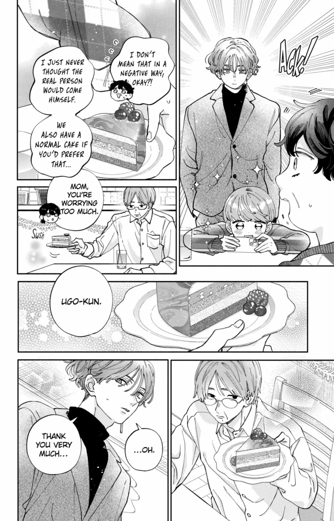 I Won't Fall for Him Just Because of His Face Chapter 43.1 - page 4