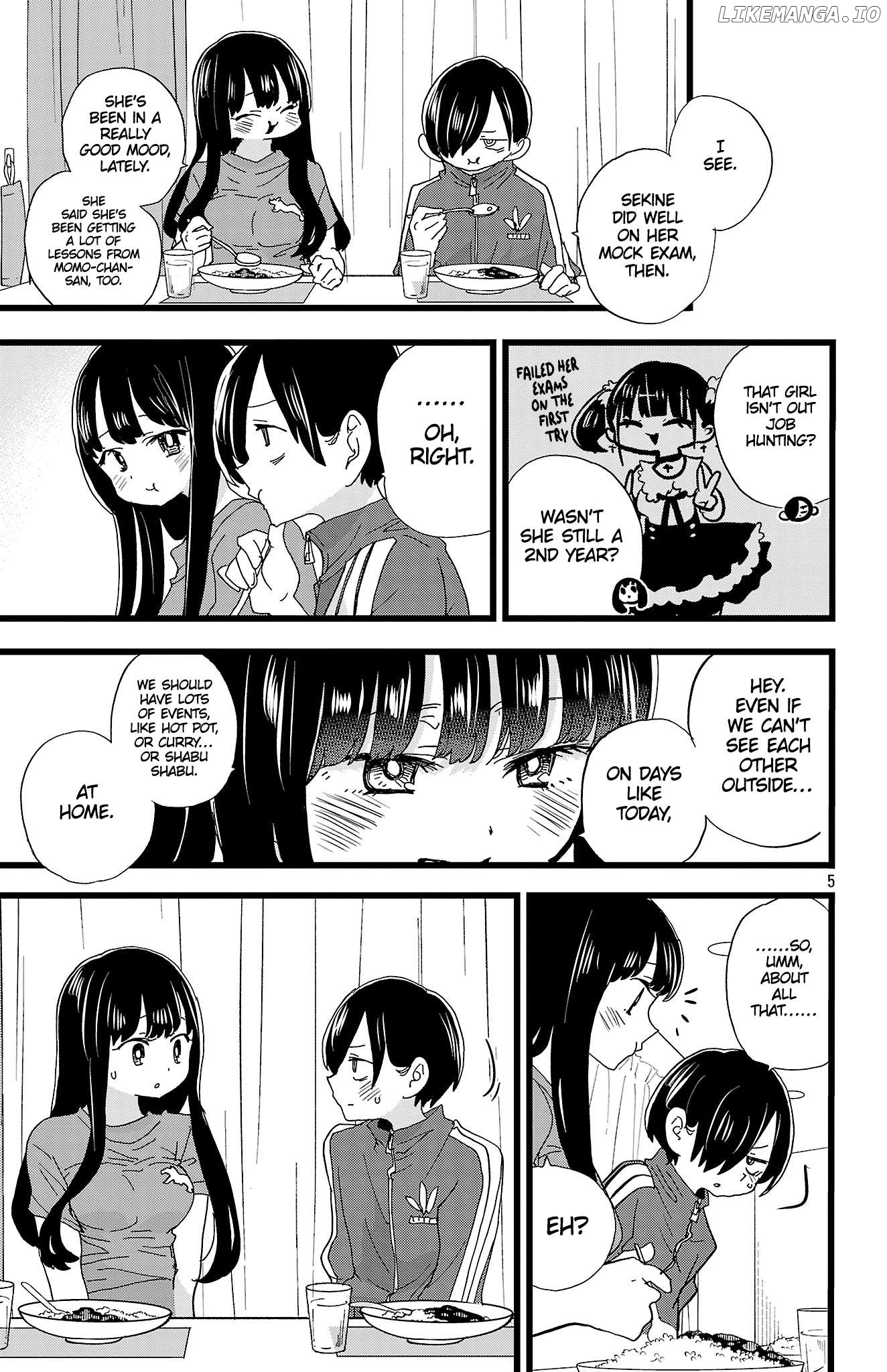 Boku no Kokoro no Yabai yatsu Chapter 156 - page 6