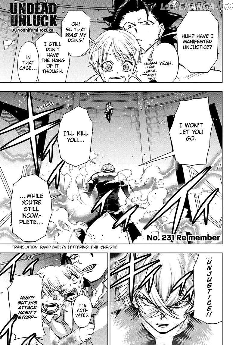 Undead + Unluck Chapter 231 - page 2