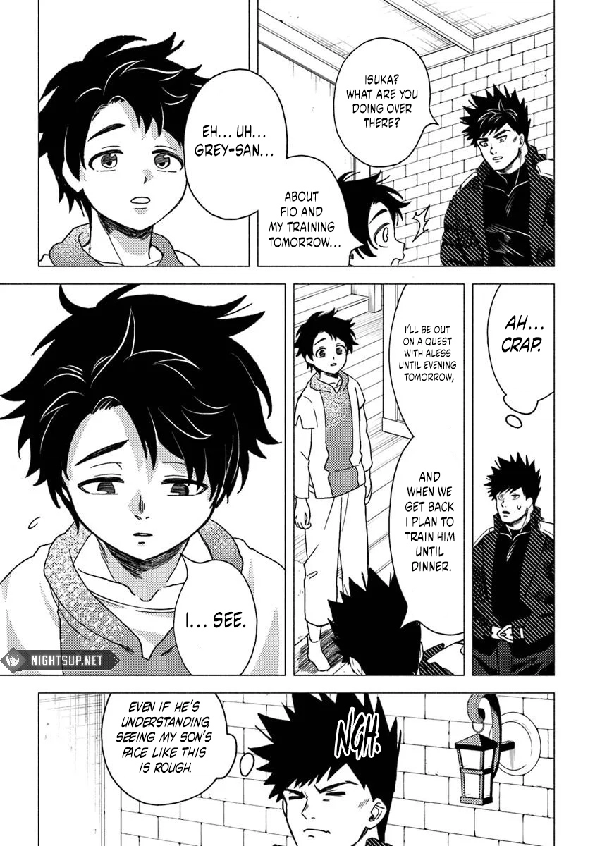 Akuninzura Shita B-Kyuu Boukensha - Shujinkou To Sono Osananajimi-Tachi No Papa Ni Naru Chapter 12.2 - page 12