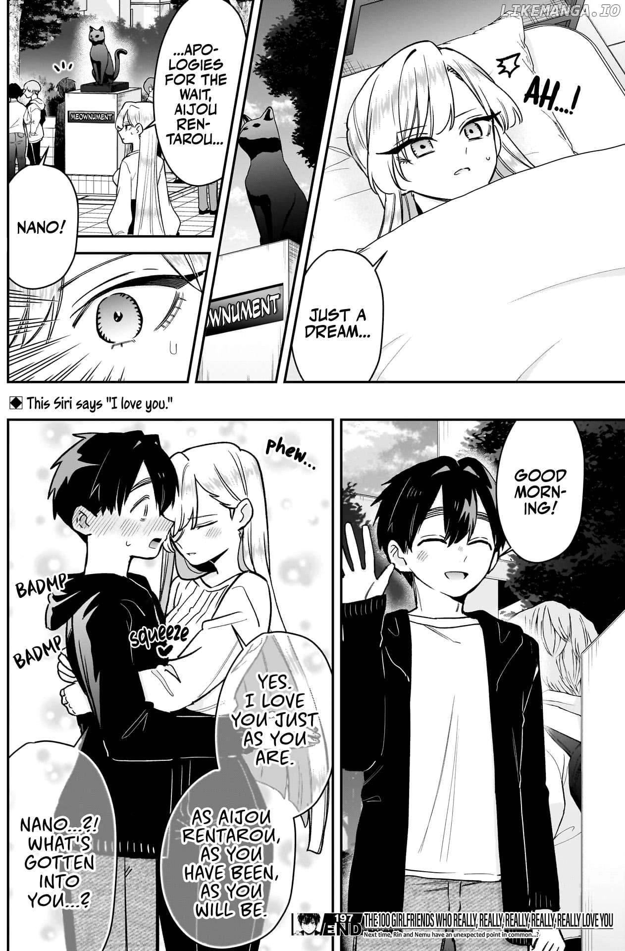 The 100 Girlfriends Who Really, Really, Really, Really, Really Love You Chapter 197 - page 21