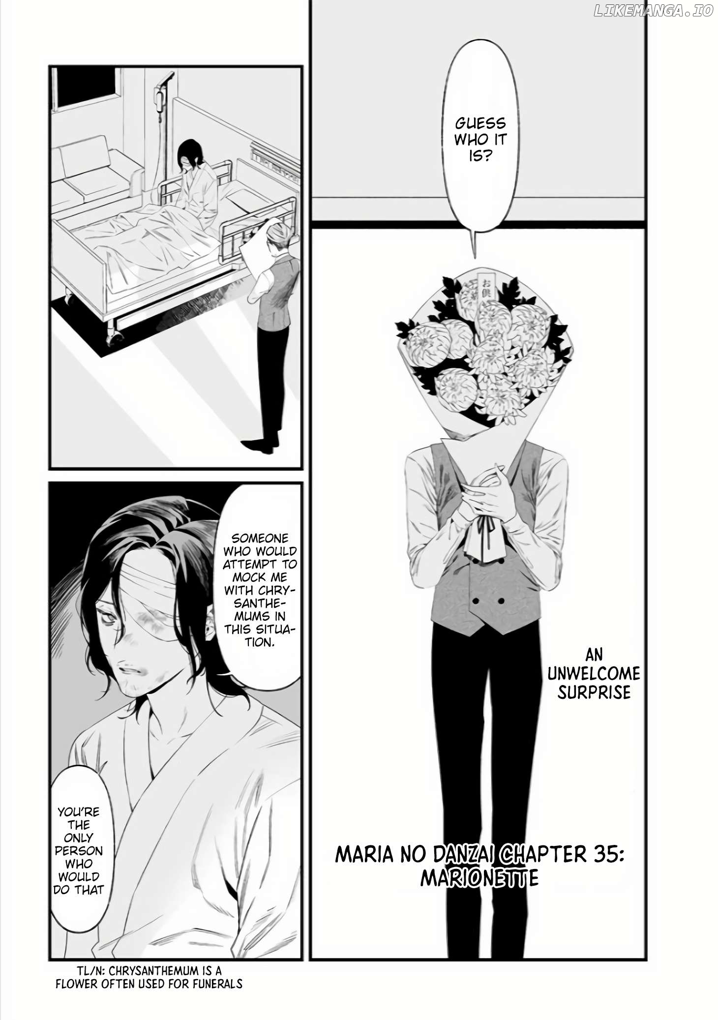 Maria No Danzai Chapter 35 - page 2