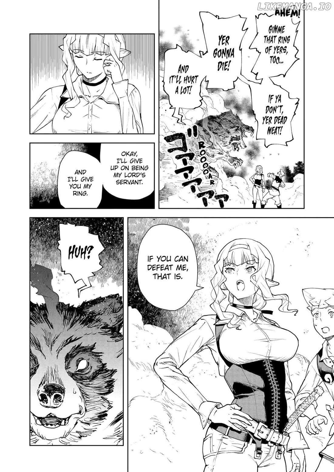 Even The Captain Knight, Miss Elf, Wants To Be A Maiden. Chapter 31 - page 10