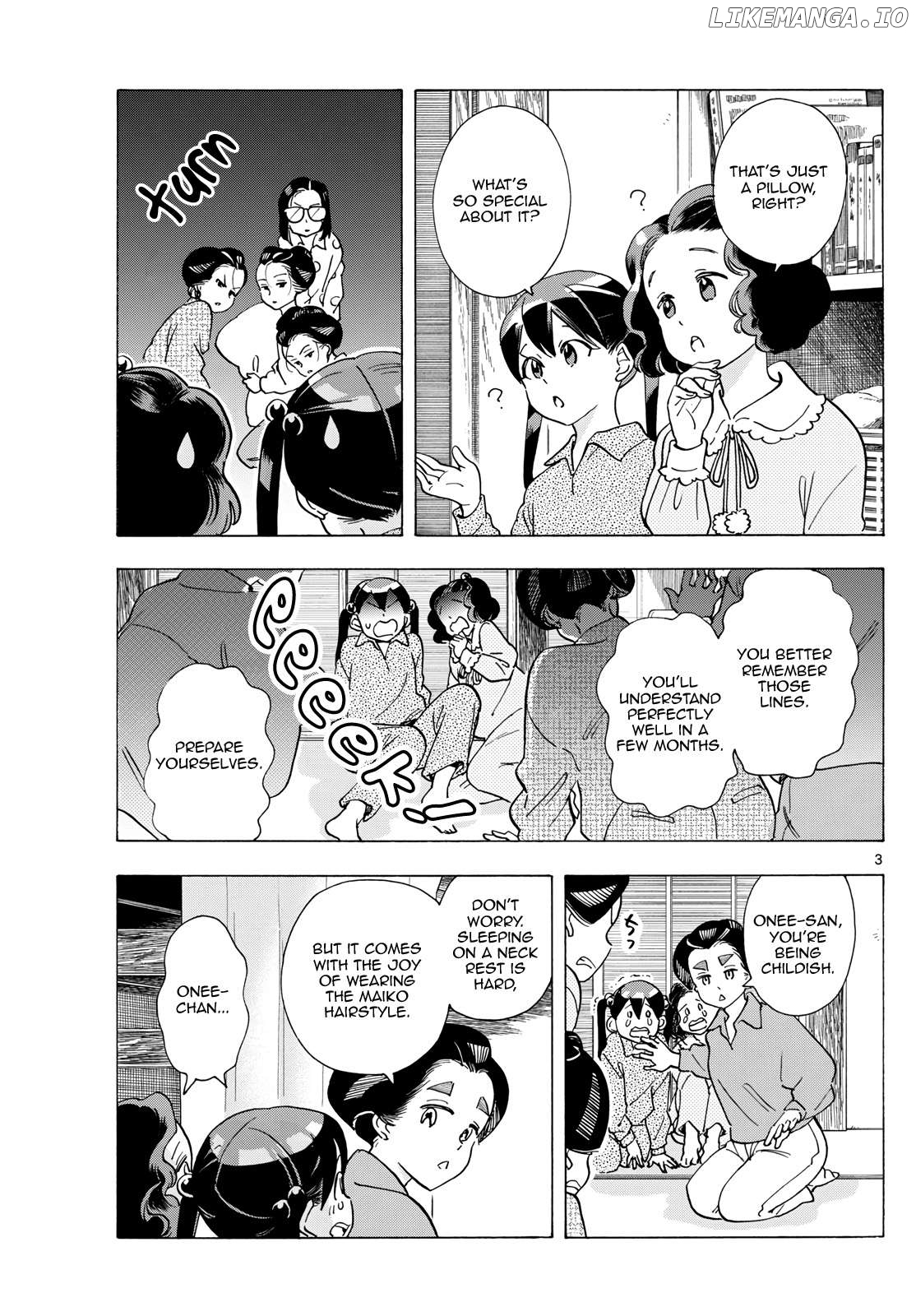 Kiyo in Kyoto: From the Maiko House Chapter 294 - page 3