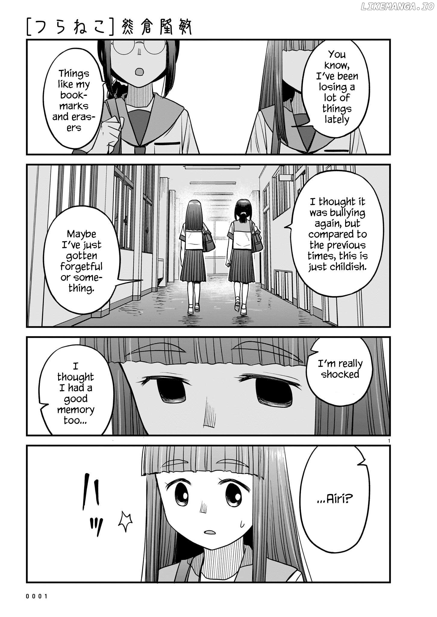 Tsuraneko - Manga Chapter 17 - page 1