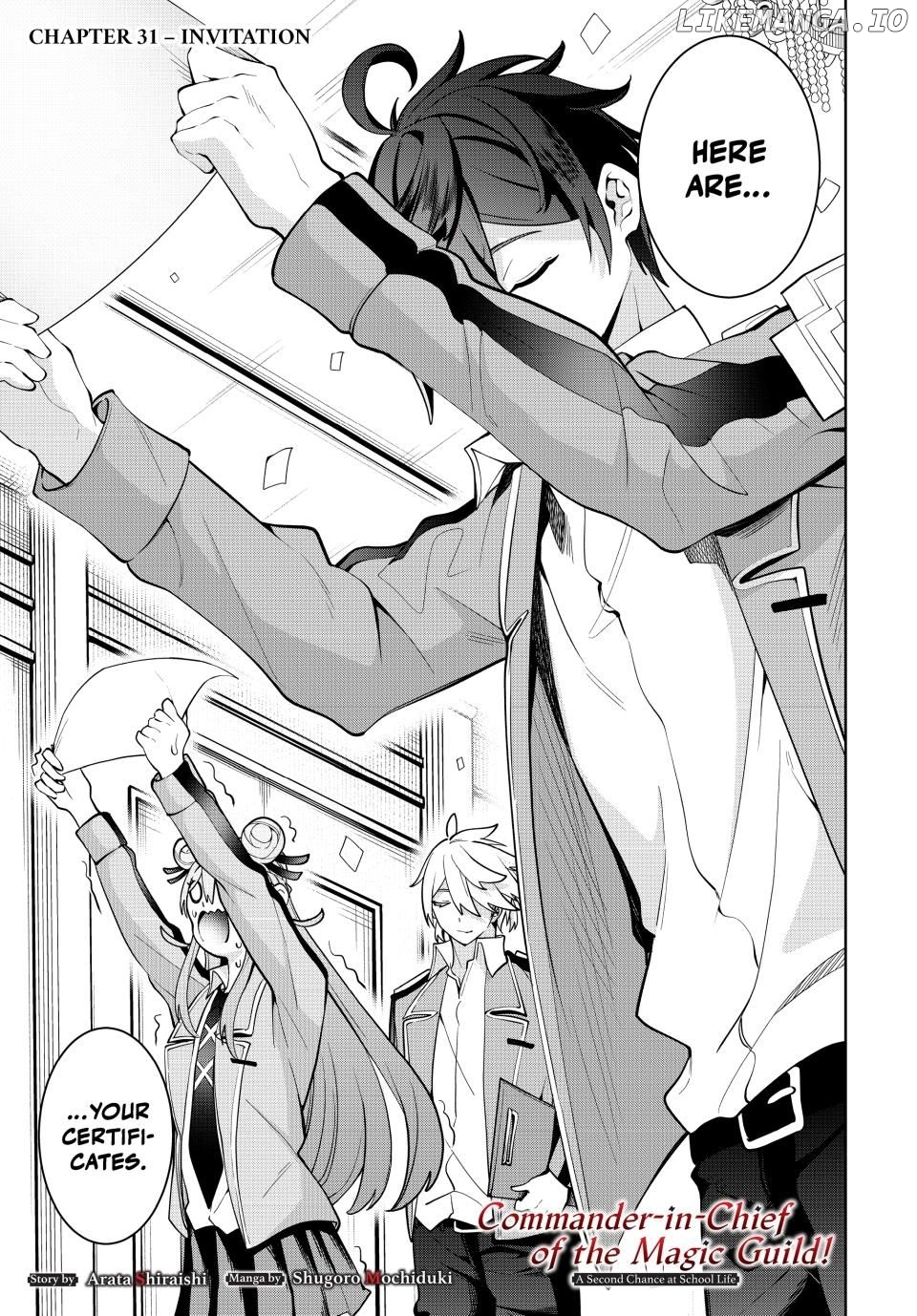 Majutsu Guild Sousui ~Umarekawatte Imasara Yarinaosu Nidome no Gakuin Seikatsu~ Chapter 31 - page 1