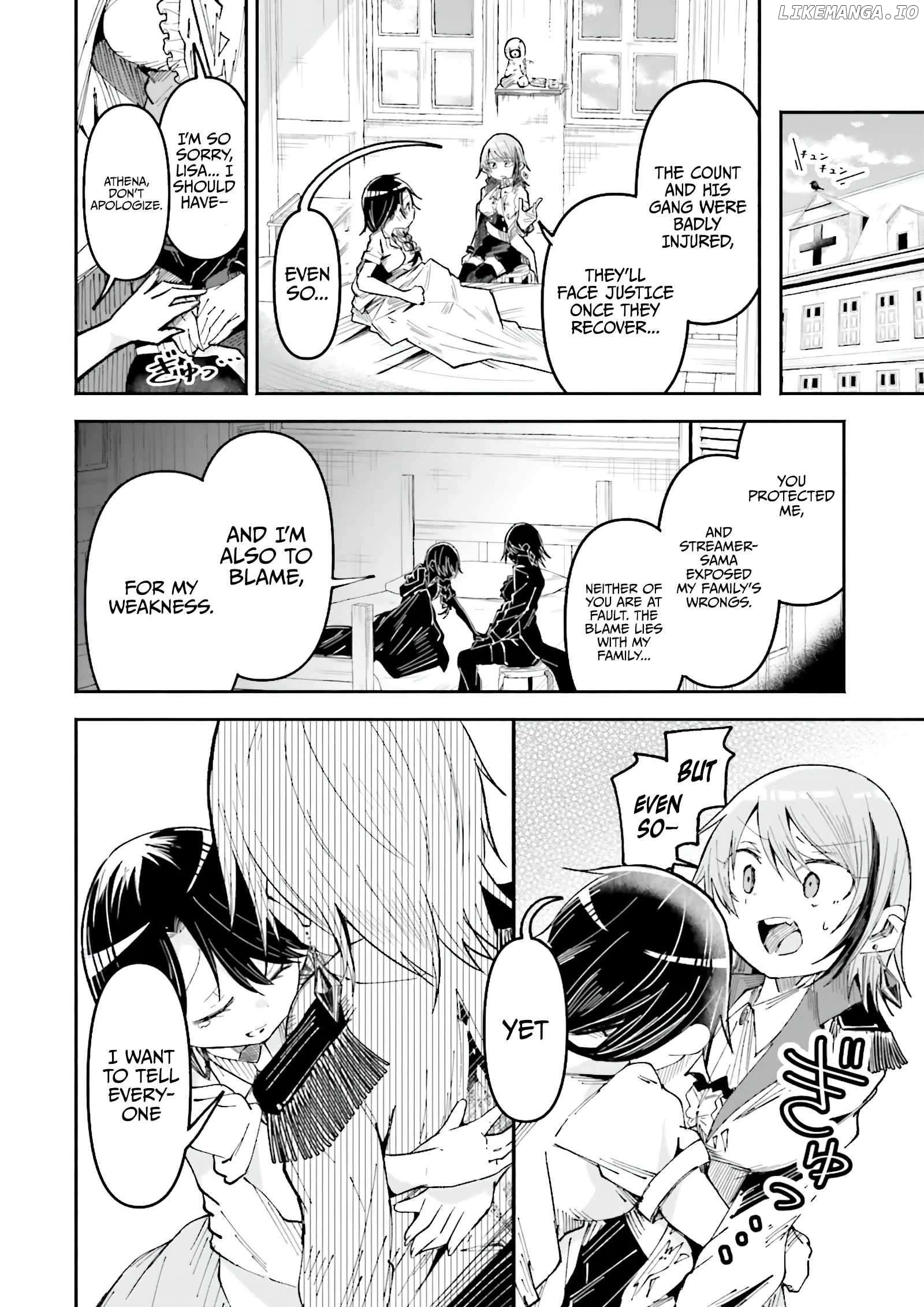 Isekai De Haishin Katsudou Wo Shitara Tairyou No Yandere Shinja Wo Umidashite Shimatta Ken Chapter 38.2 - page 2