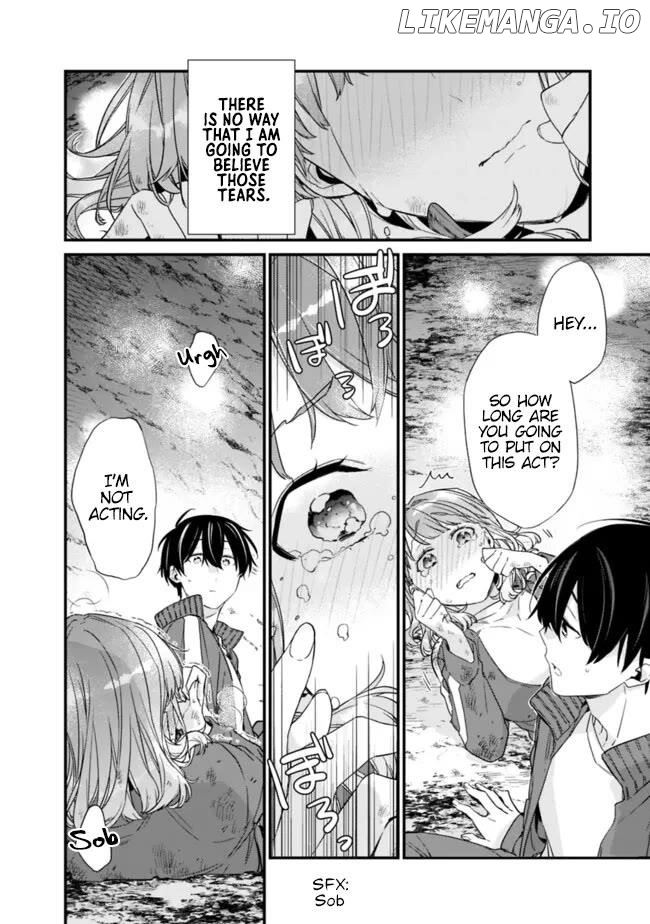 Nee, Mou Isso Tsukiacchau Osananajimi No Bishoujo Ni Tanomarete, Camo Kareshi Hajimemashita Chapter 29.1 - page 6