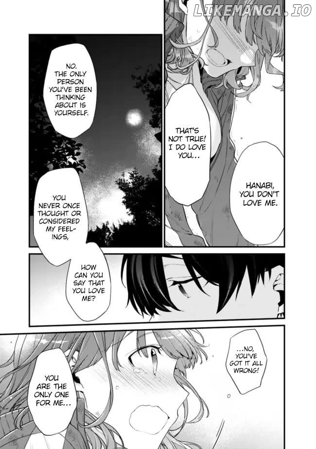 Nee, Mou Isso Tsukiacchau Osananajimi No Bishoujo Ni Tanomarete, Camo Kareshi Hajimemashita Chapter 29.2 - page 8
