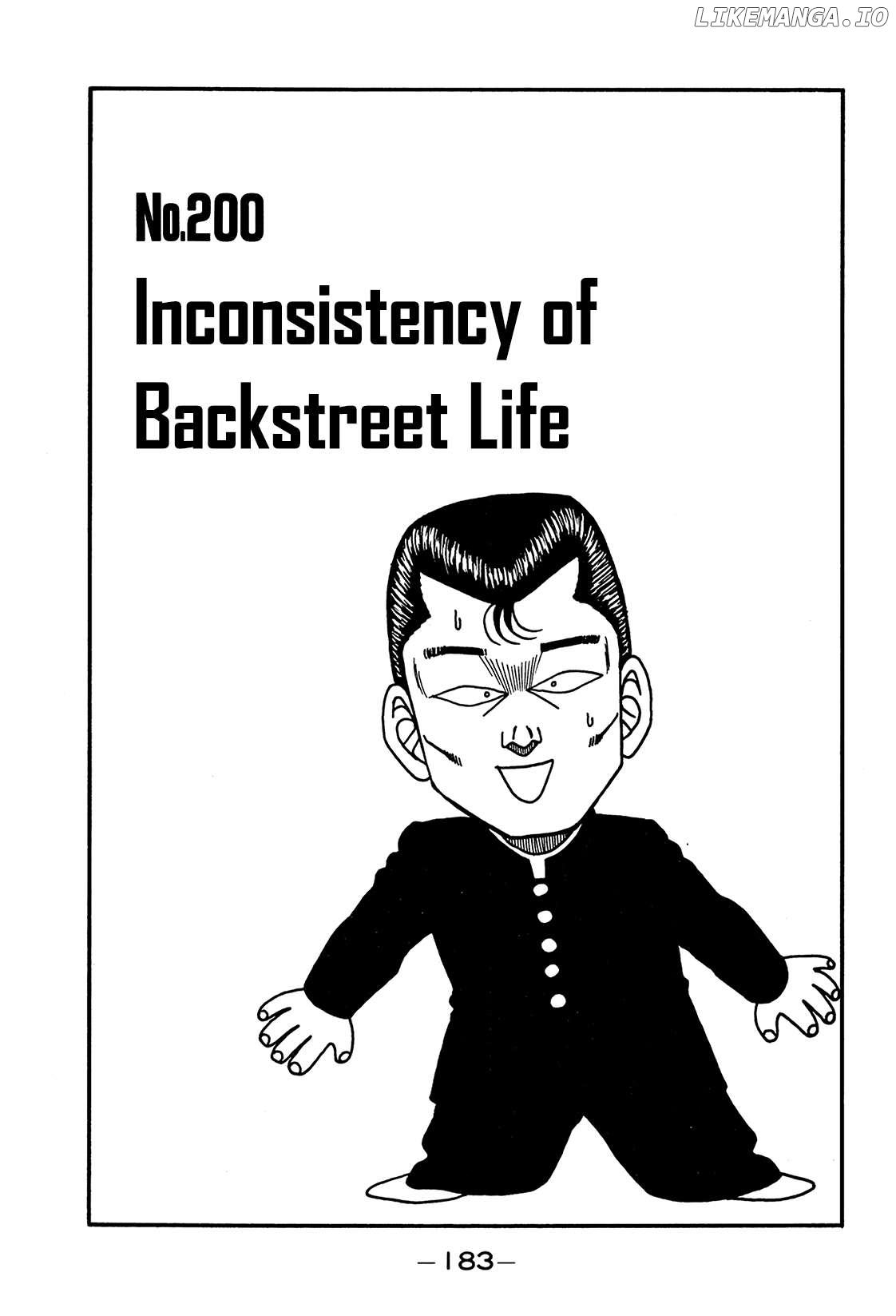 Be-Bop-Highschool Chapter 200 - page 1