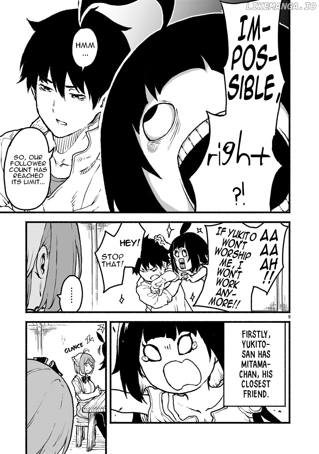 Kaminaki Sekai No Kamisama Katsudou Chapter 39 - page 9